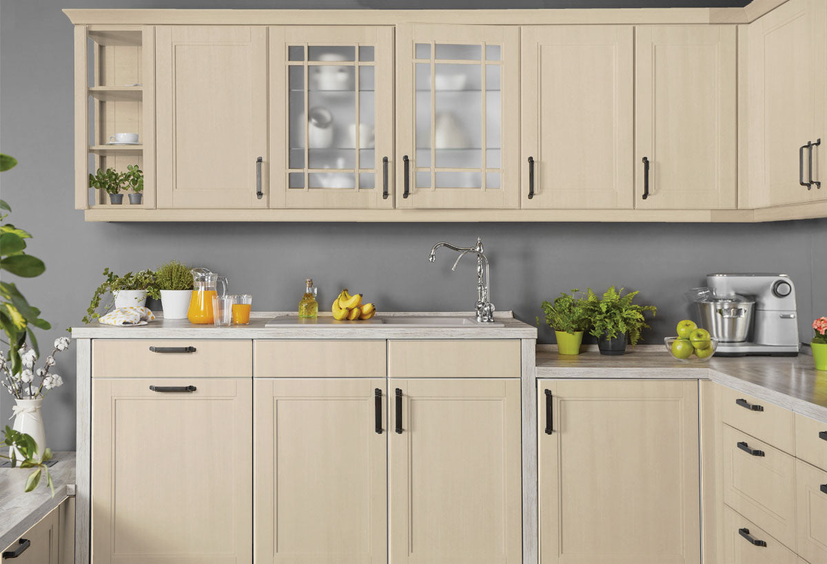Wood'n Cabinet Kit - (24 Door / Smooth) - White Oak