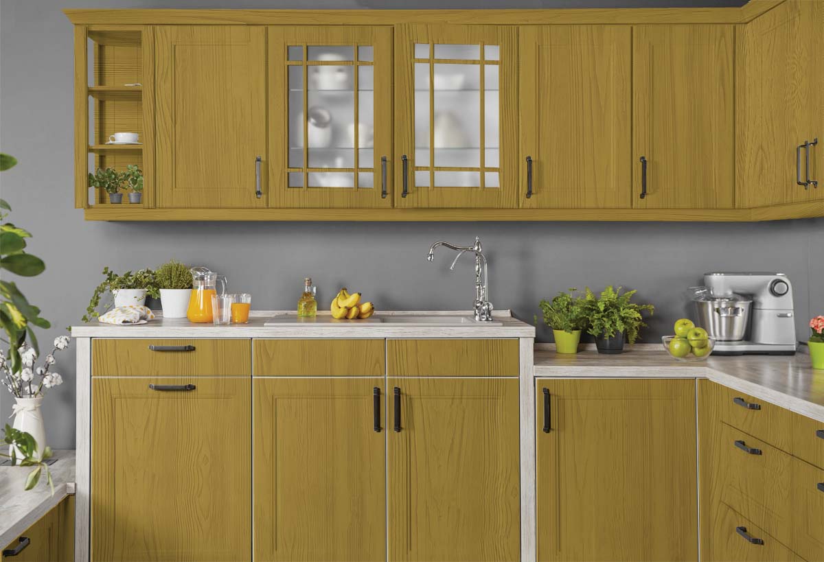Wood'n Cabinet Kit (48 Door / Grained) - Old Oak