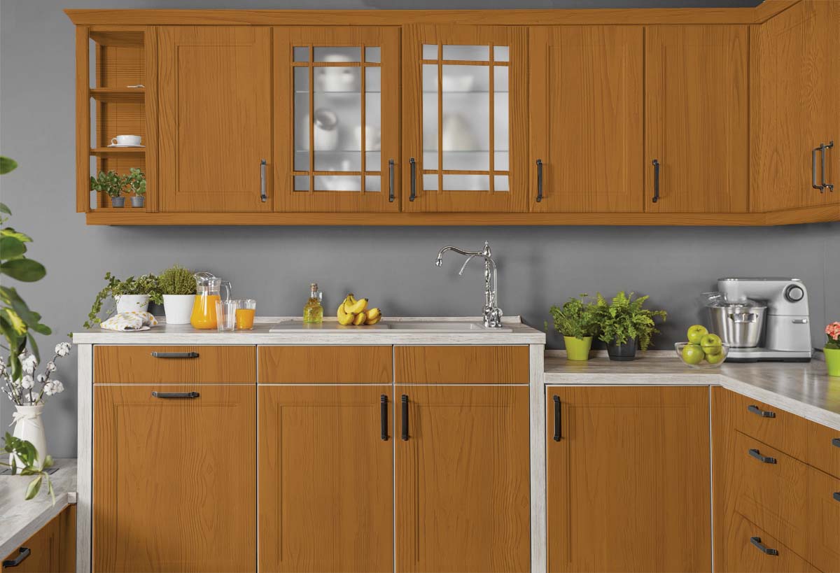 Wood'n Cabinet Kit (24 Door / Grained) - Cedar