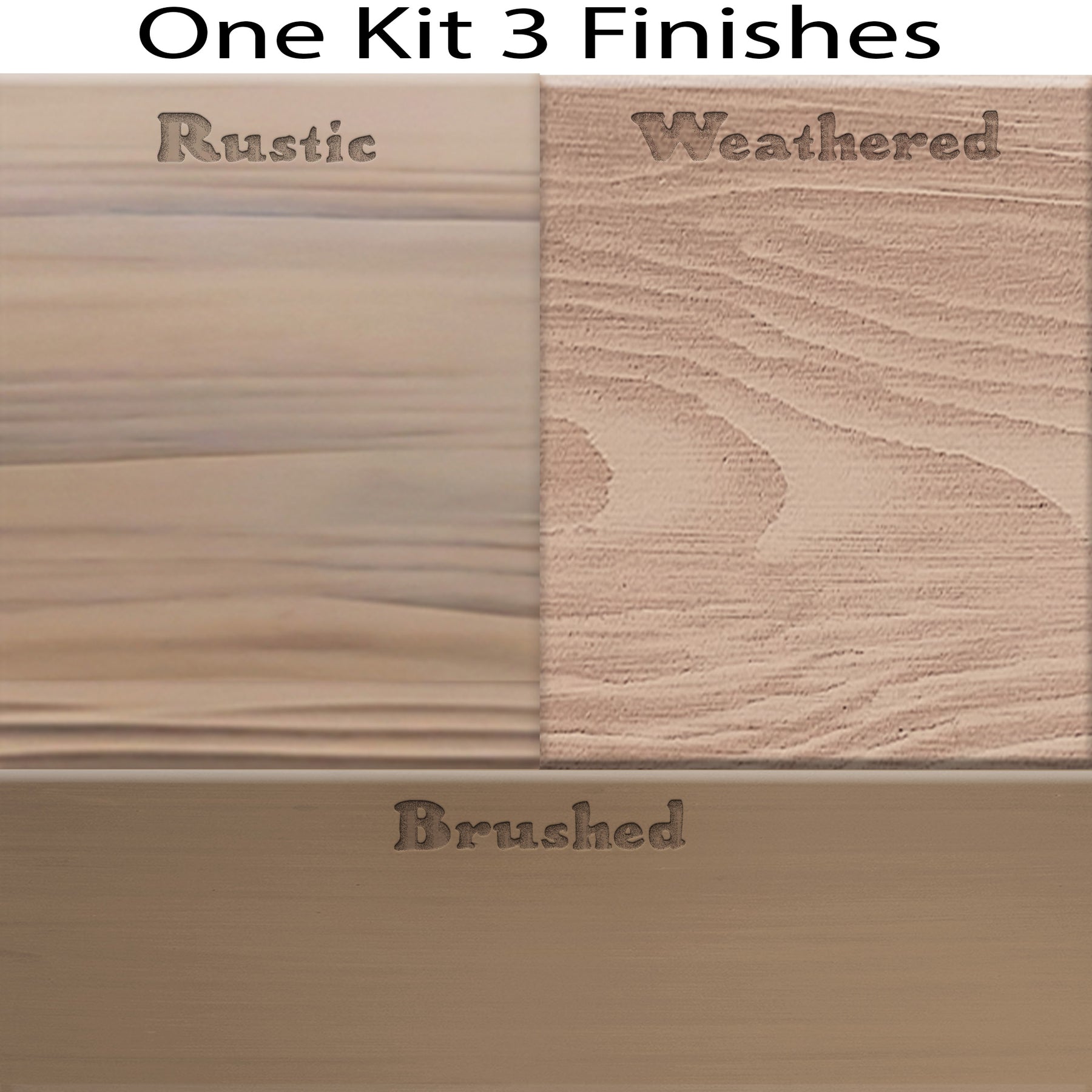 Wood'n Cabinet Kit (48 Door / Grained) - French Oak