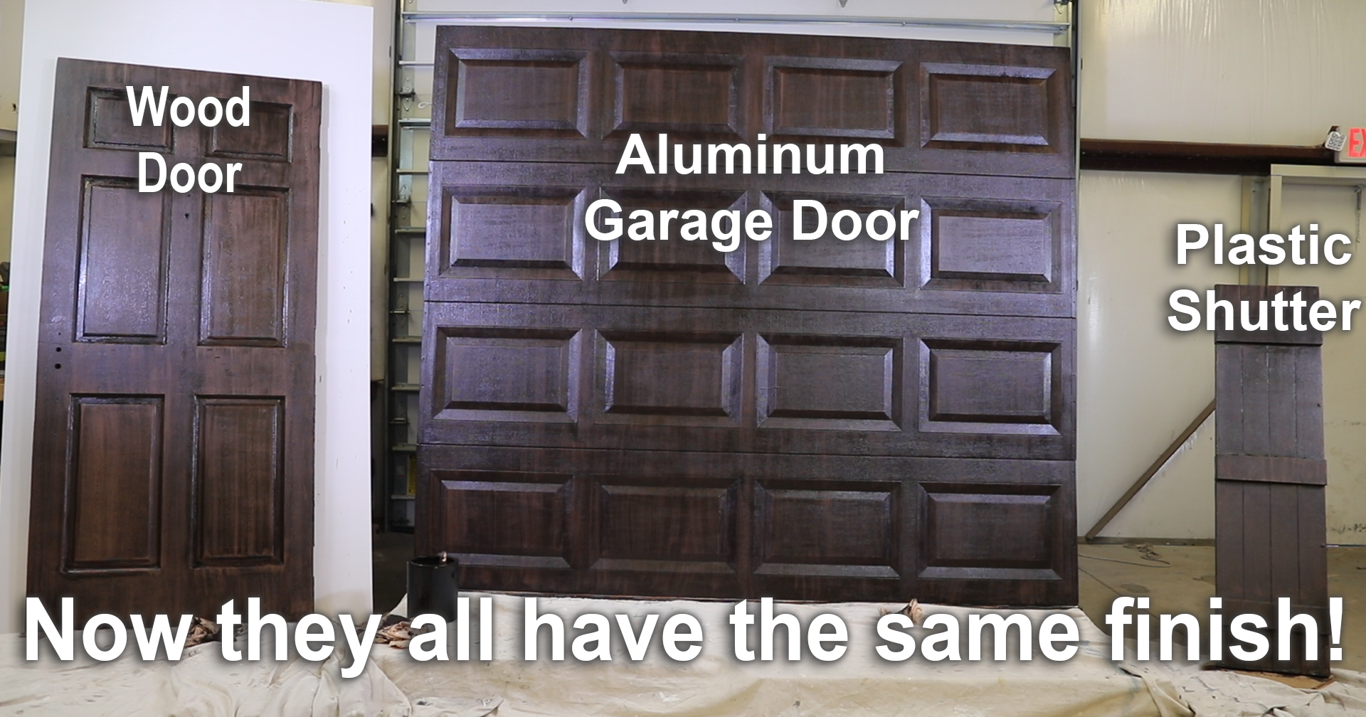 Front Door,  Garage Door and Shutter Demonstration