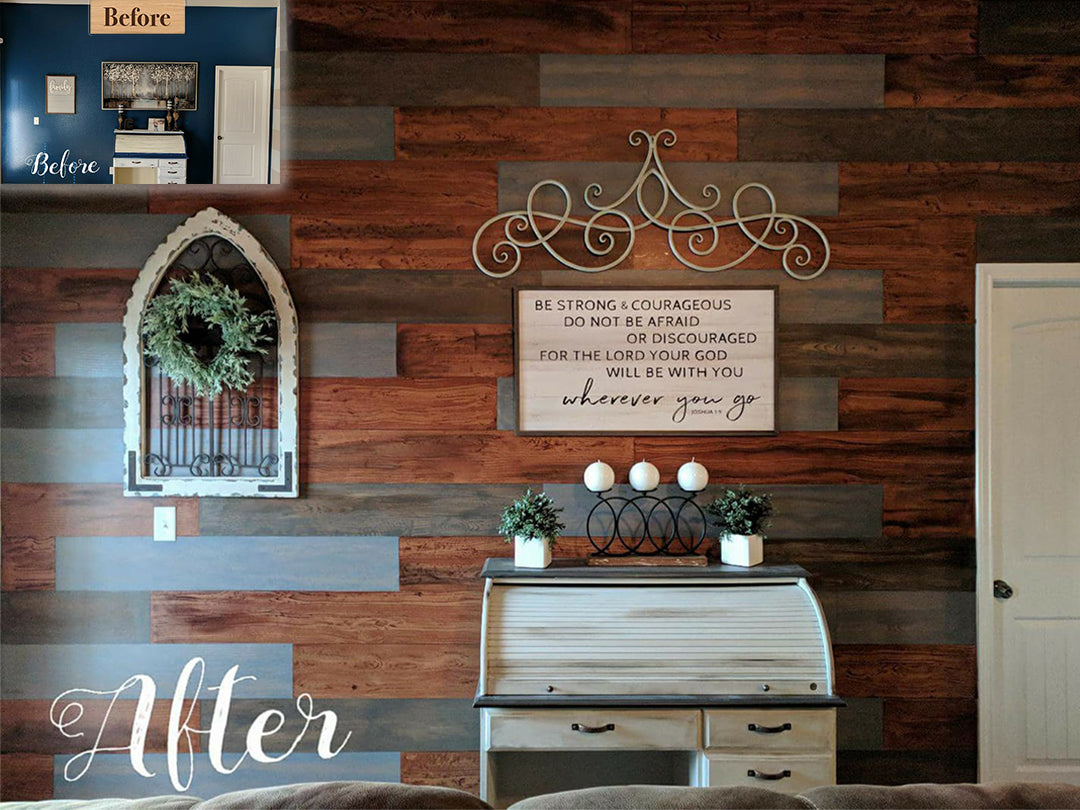 FAQ: Does Retique It® Liquid Wood work for walls?