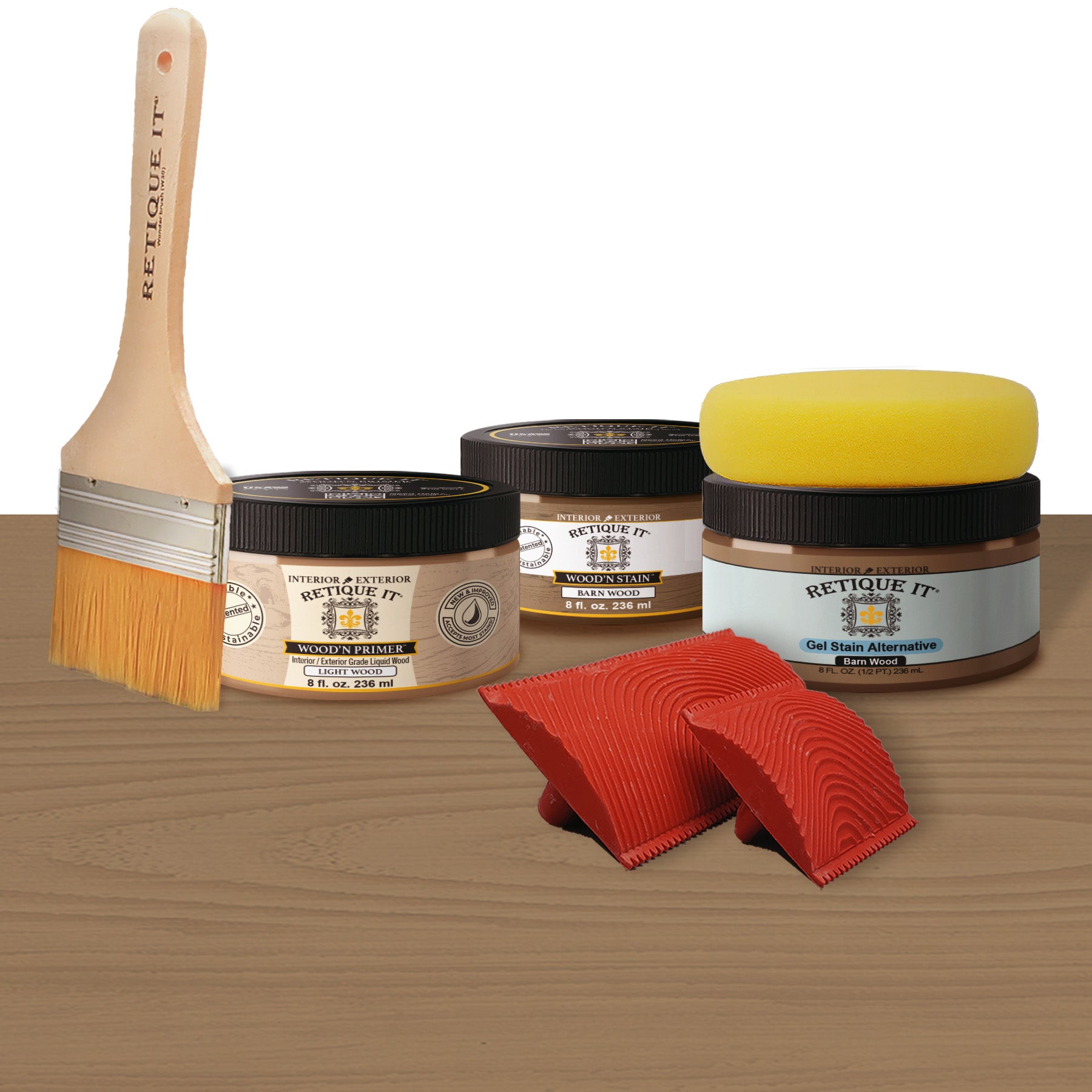 Weathered Finish Kit - Barn Wood