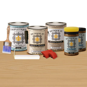 Multi-purpose Wood'n Kit (4x Lg) - Pickled Oak - Interior Top Coat