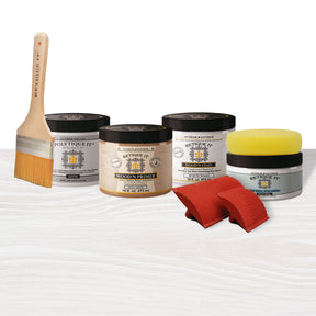 Wood'n Finish Front Door Kit - White Wash