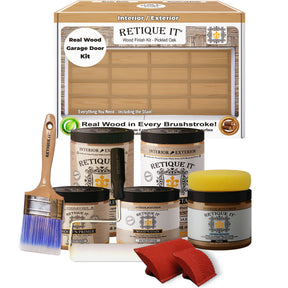 Wood'n Door Kit (Garage Door) - Pickled Oak