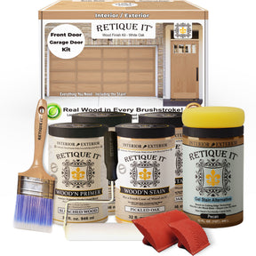 Wood'n Door Kit (Front & Garage Door) - White Oak