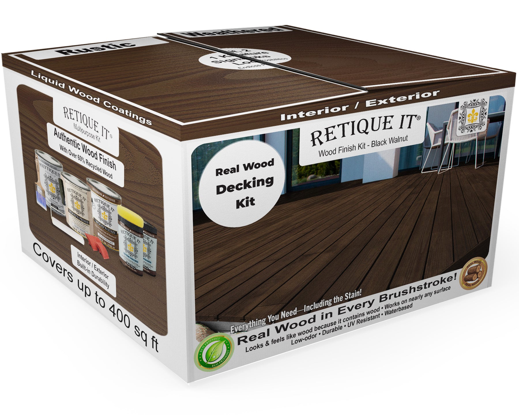 Decking Wood'n Kit - Black Walnut