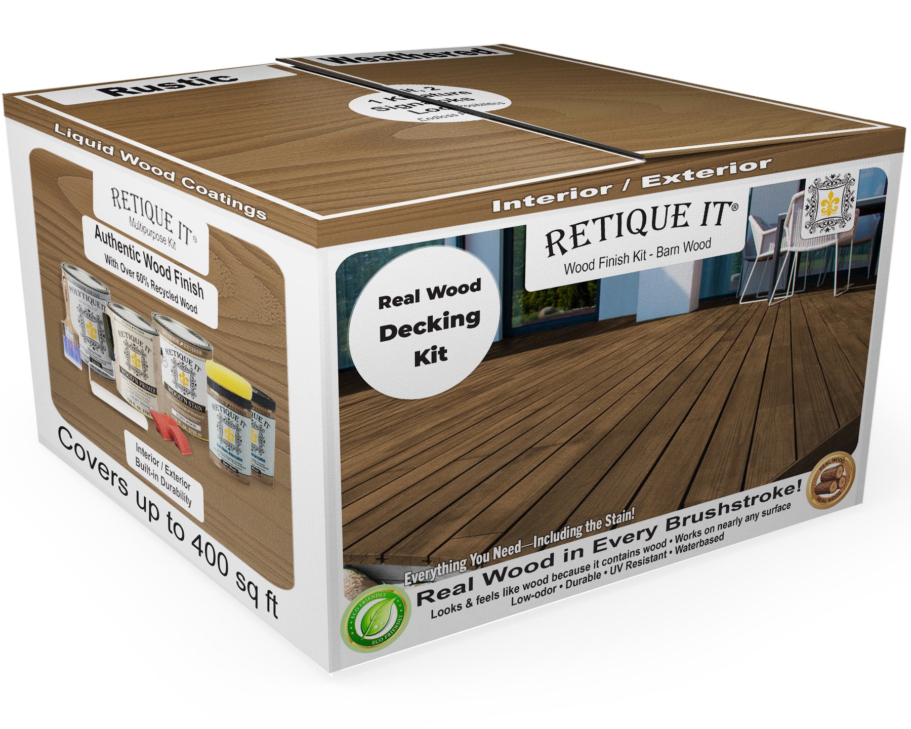 Decking Wood'n Kit - Barn Wood