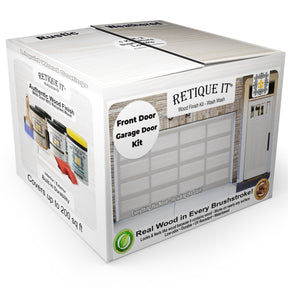 Wood'n Door Kit (Front & Garage Door) - White Wash