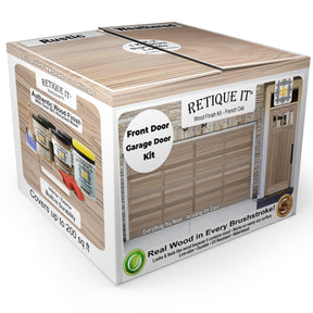 Wood'n Door Kit (Front & Garage Door) - French Oak