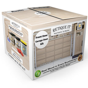 Wood'n Door Kit (Front & Garage Door) - Sun Bleached