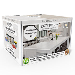 Countertop Kit - Full Kitchen - White Wash