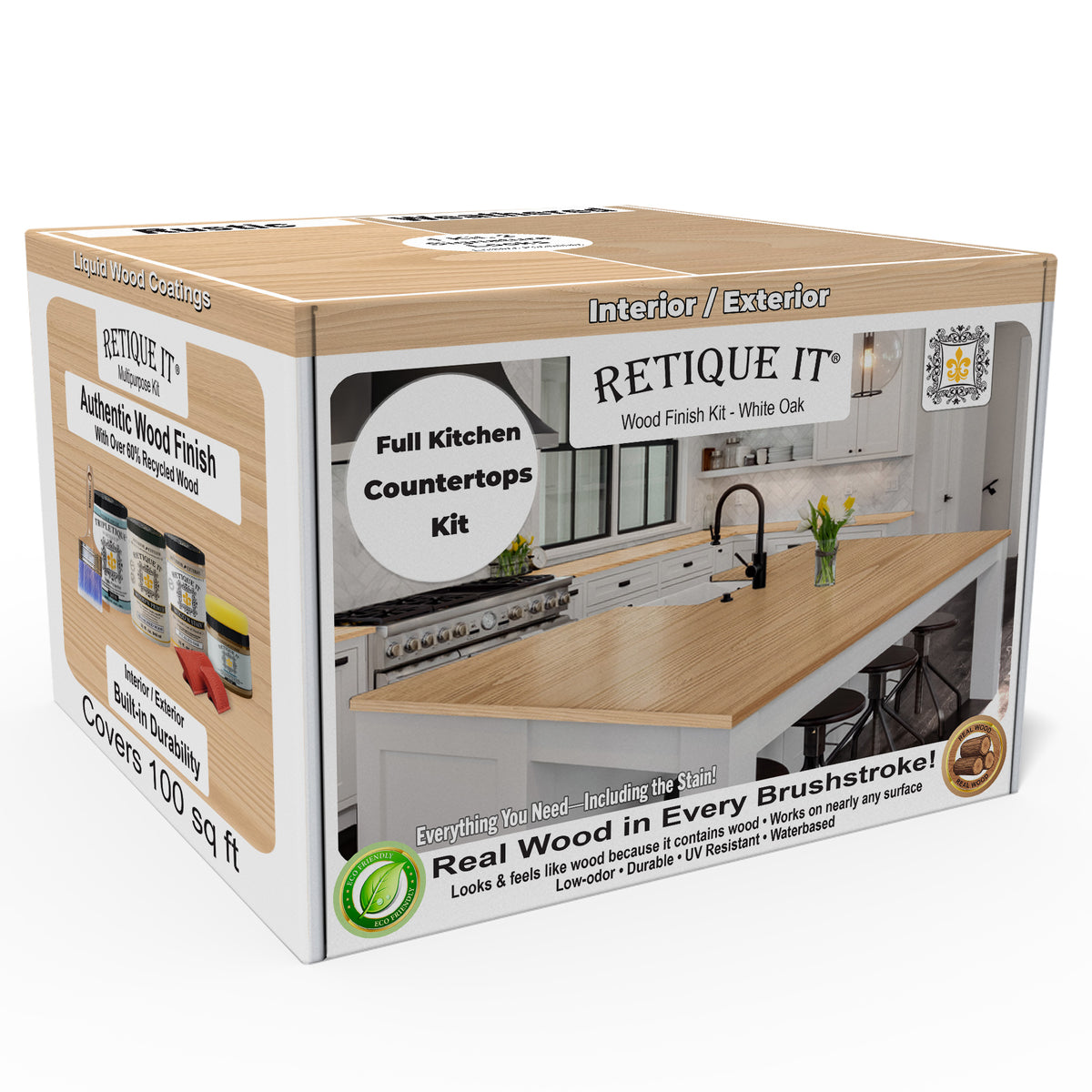 Countertop Kit - Full Kitchen - White Oak