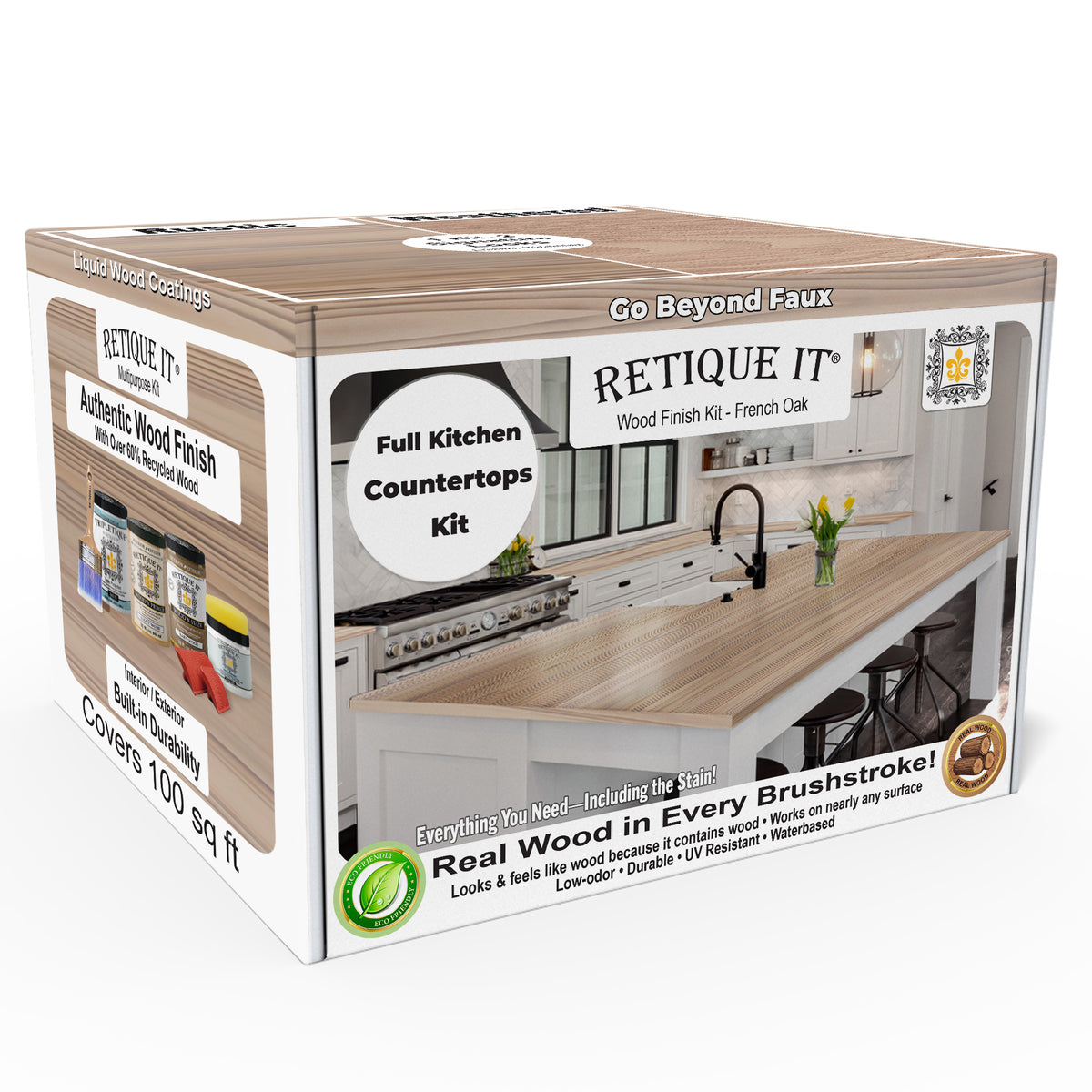 Countertop Kit - Full Kitchen - French Oak