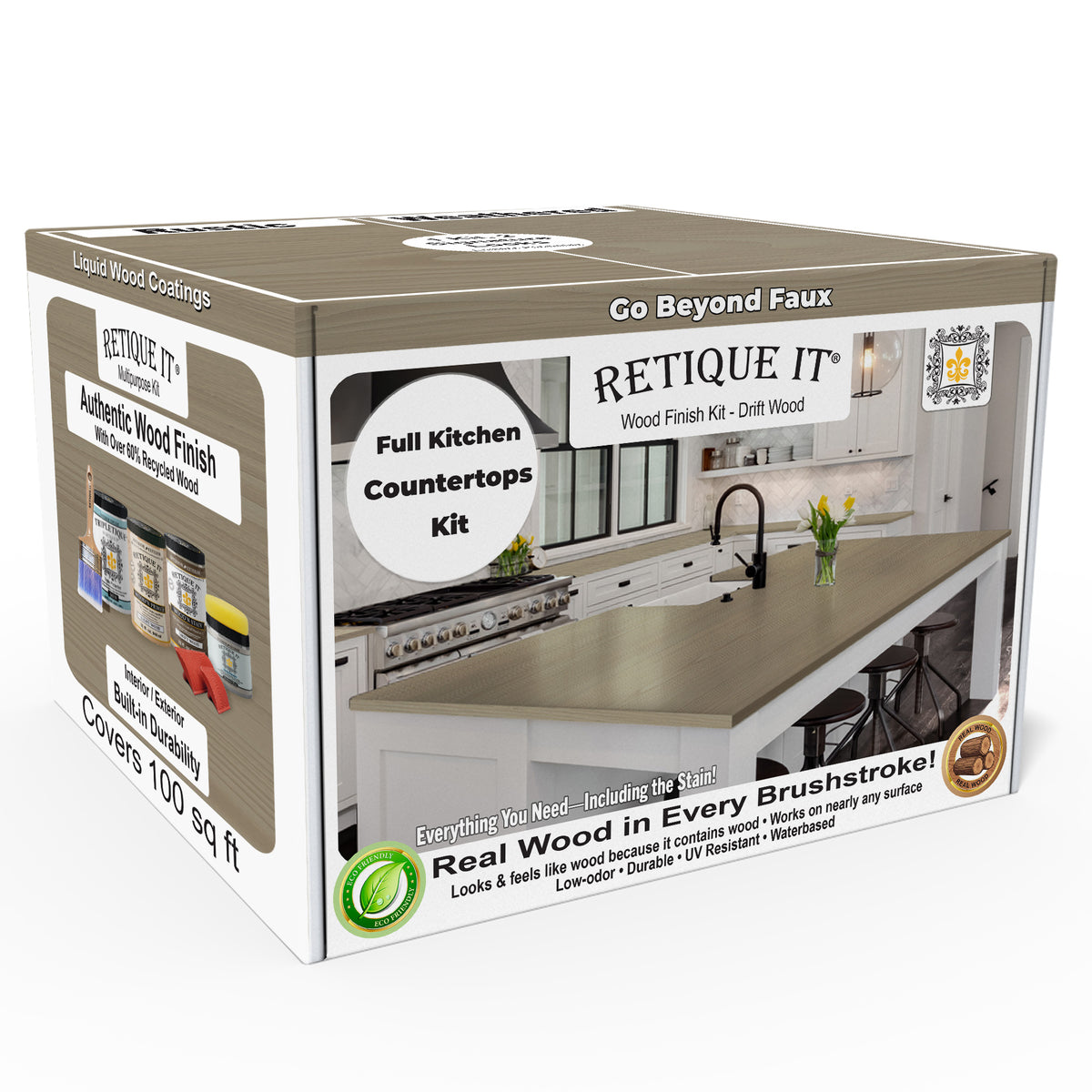 Countertop Kit - Full Kitchen - Drift Wood