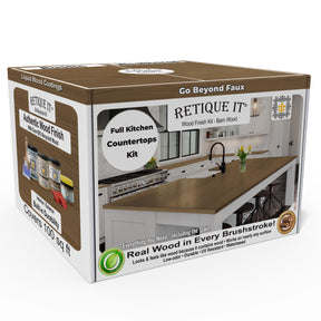 Countertop Kit - Full Kitchen - Barn Wood