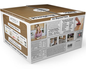 Wood'n Cabinet Kit (48 Door / Grained) - Barn Wood