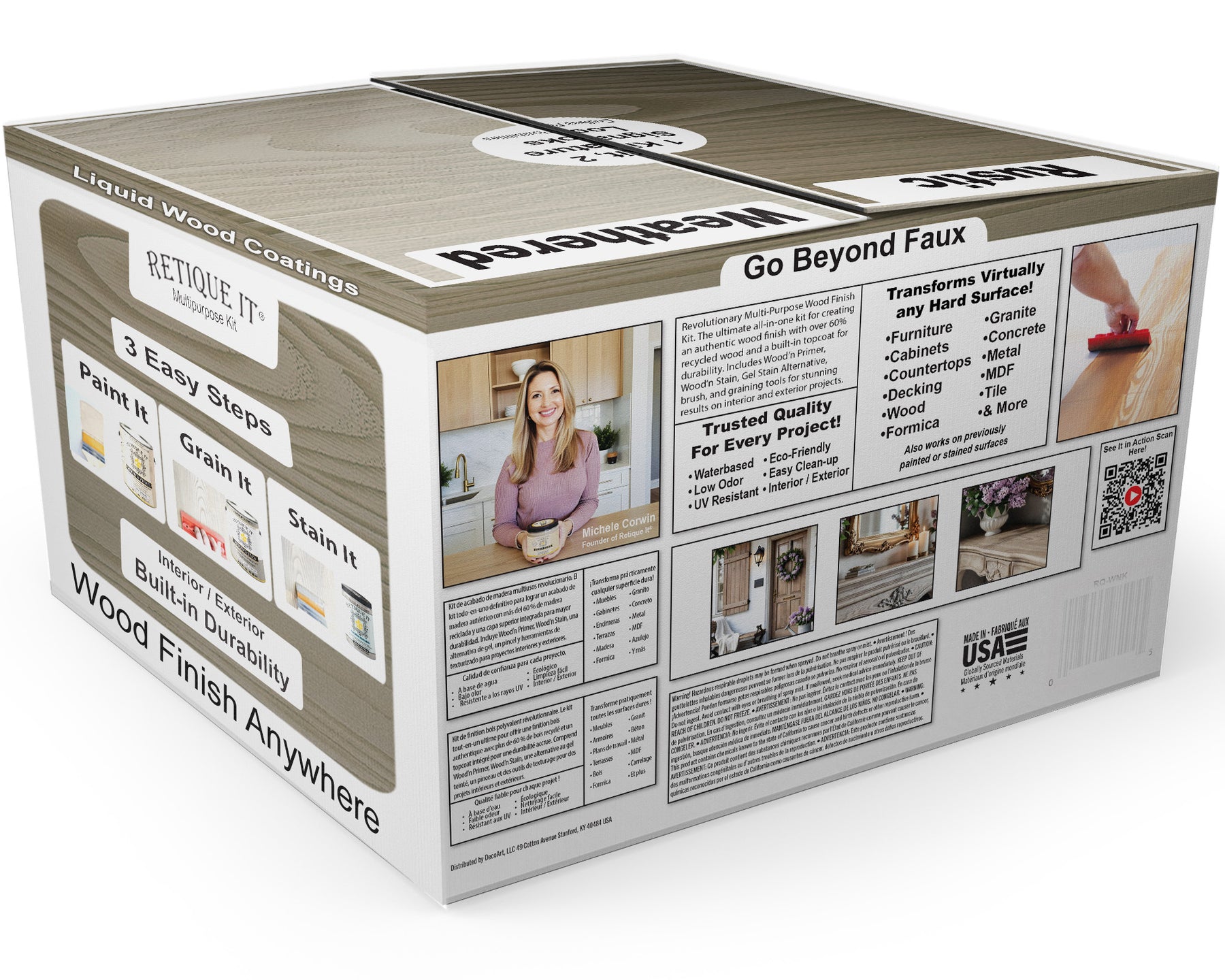 Decking Wood'n Kit - Weathered Wood