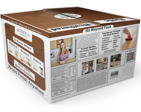 Multi-purpose Smooth Wood'n Finish Kit (4x Lg) - Dark Oak - Exterior Top Coat