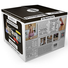 Wood'n Door Smooth Finish Kit (Front & Garage Door) - Classic Black