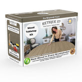 Tabletop Wood'n Finish Kit - Weathered Wood