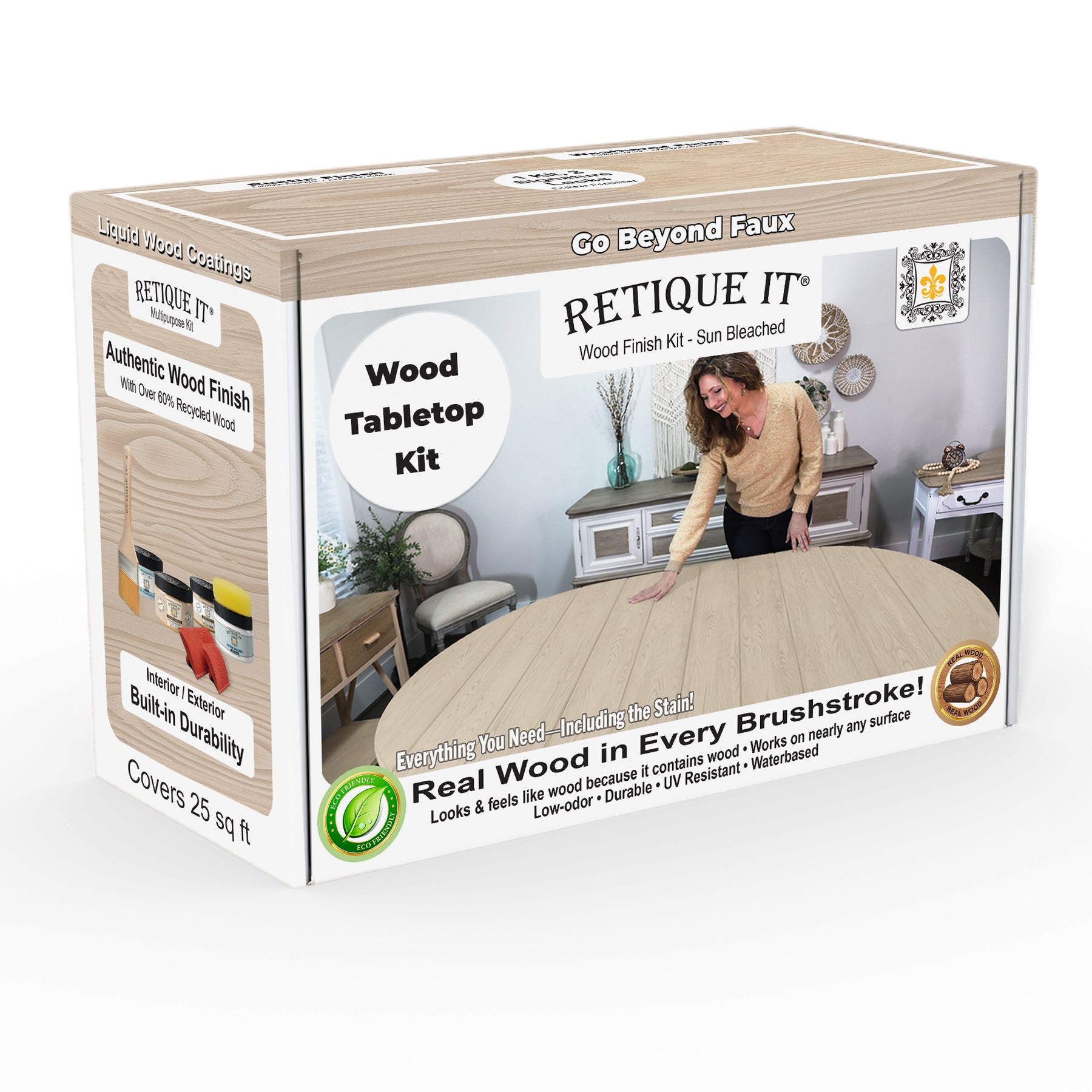 Tabletop Wood'n Finish Kit - Sun Bleached