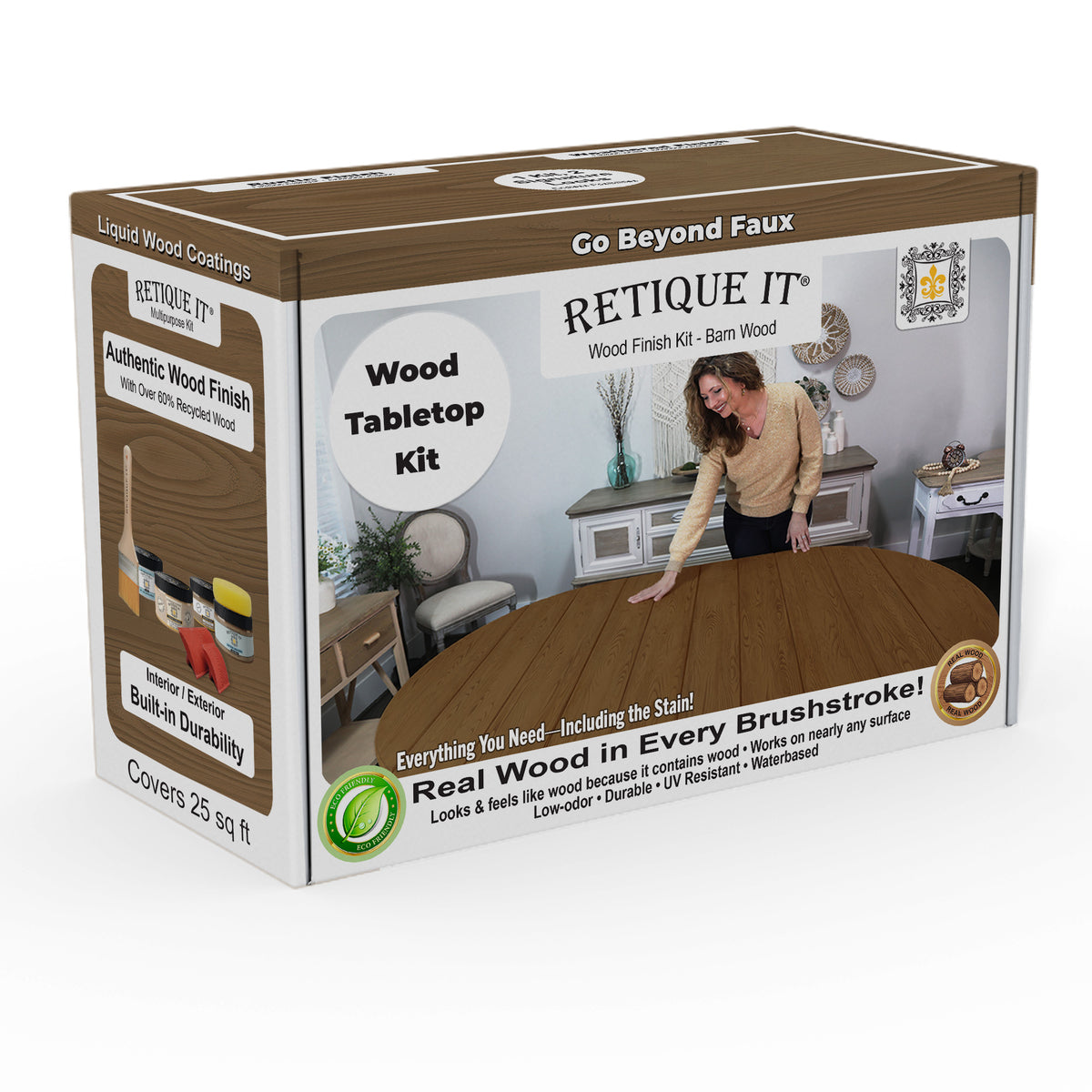 Tabletop Wood'n Finish Kit - Barn Wood