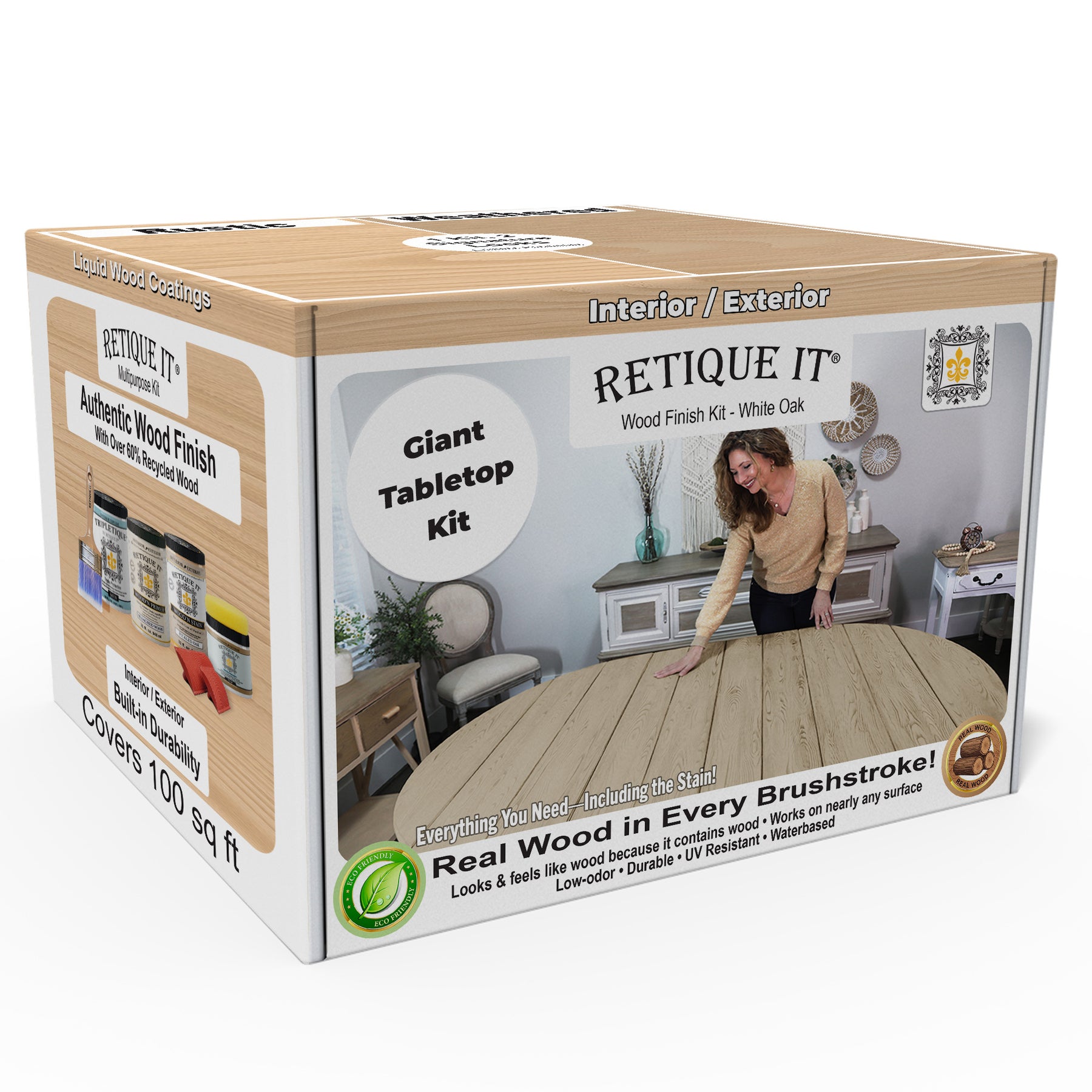 Tabletop Wood'n Finish Kit (4x Large) - White Oak