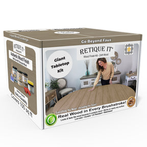 Tabletop Wood'n Finish Kit (4x Large) - Drift Wood