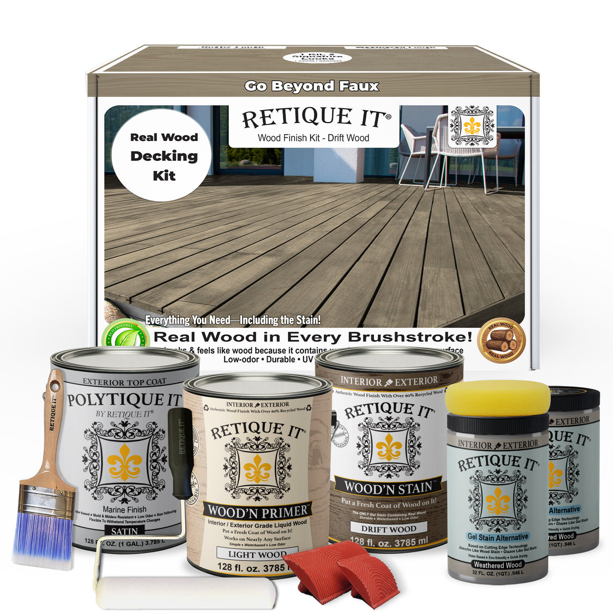 Decking Wood'n Kit - Drift Wood