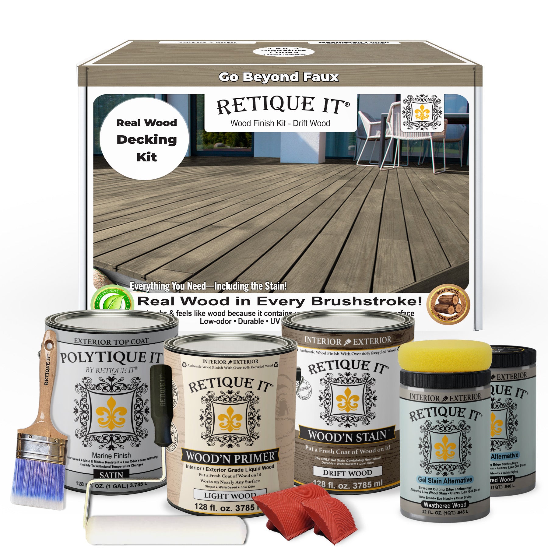 Decking Wood'n Kit - Drift Wood