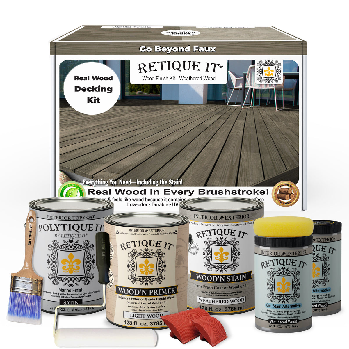 Decking Wood'n Kit - Weathered Wood