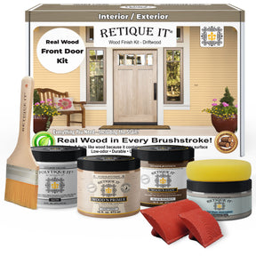 Wood'n Finish Front Door Kit - Drift Wood