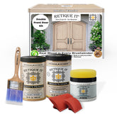 Wood'n Finish Front Door Kit (Double) - Sun Bleached