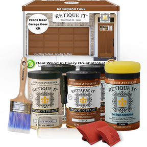 Wood'n Door Kit (Front & Garage Door) - Cedar