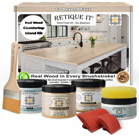 Countertop Kit - Kitchen Island - Sun Bleached