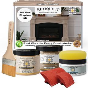 Fireplace Wood'n Finish Kit (Full Fireplace) - French Oak