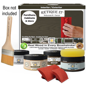 Multi-purpose Wood'n Kit - Charcoal - Exterior Top Coat
