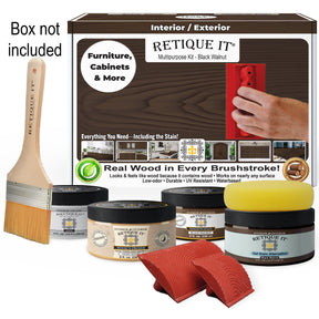 Multi-purpose Wood'n Kit - Black Walnut - Exterior Top Coat