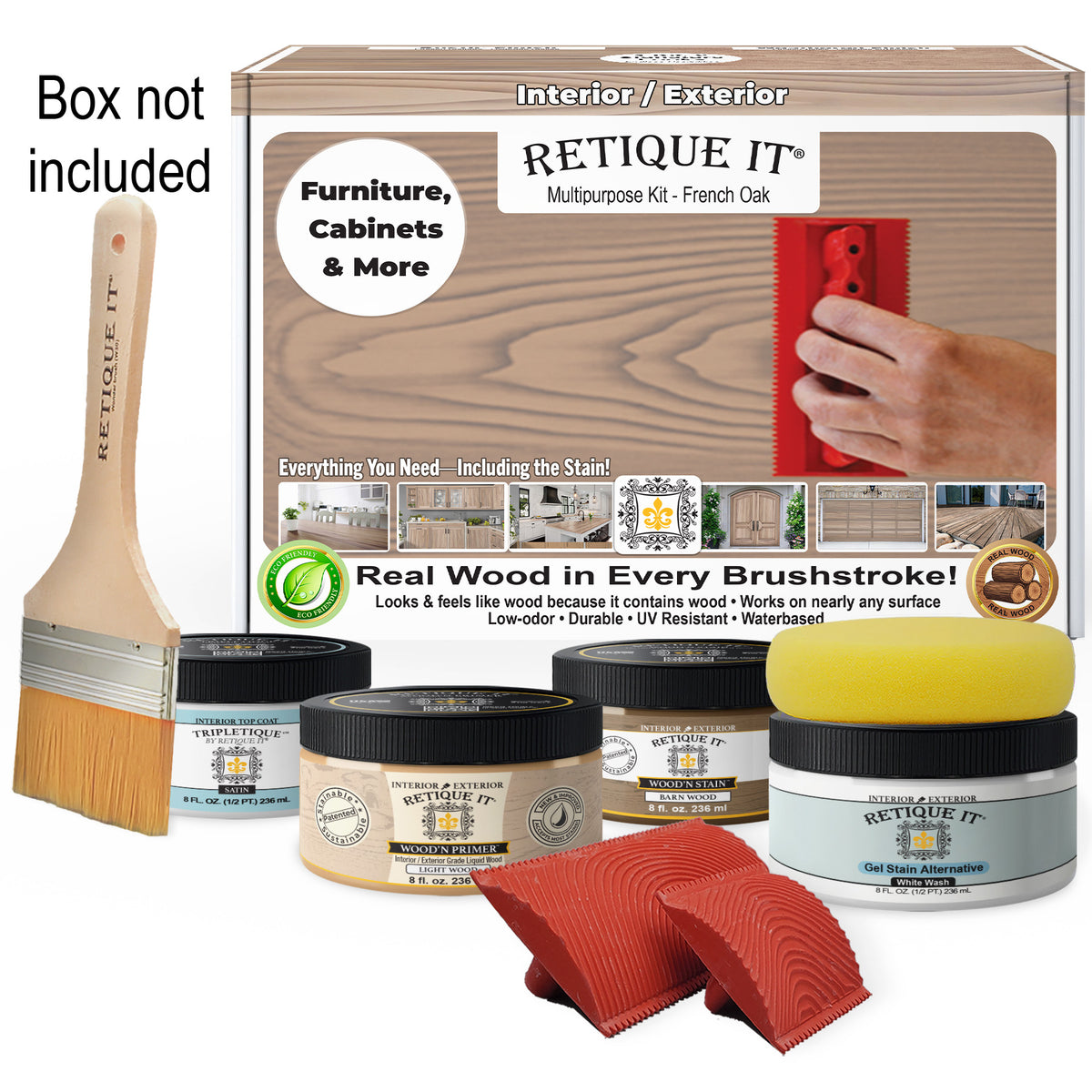 Multi-purpose Wood'n Kit - French Oak - Interior Top Coat