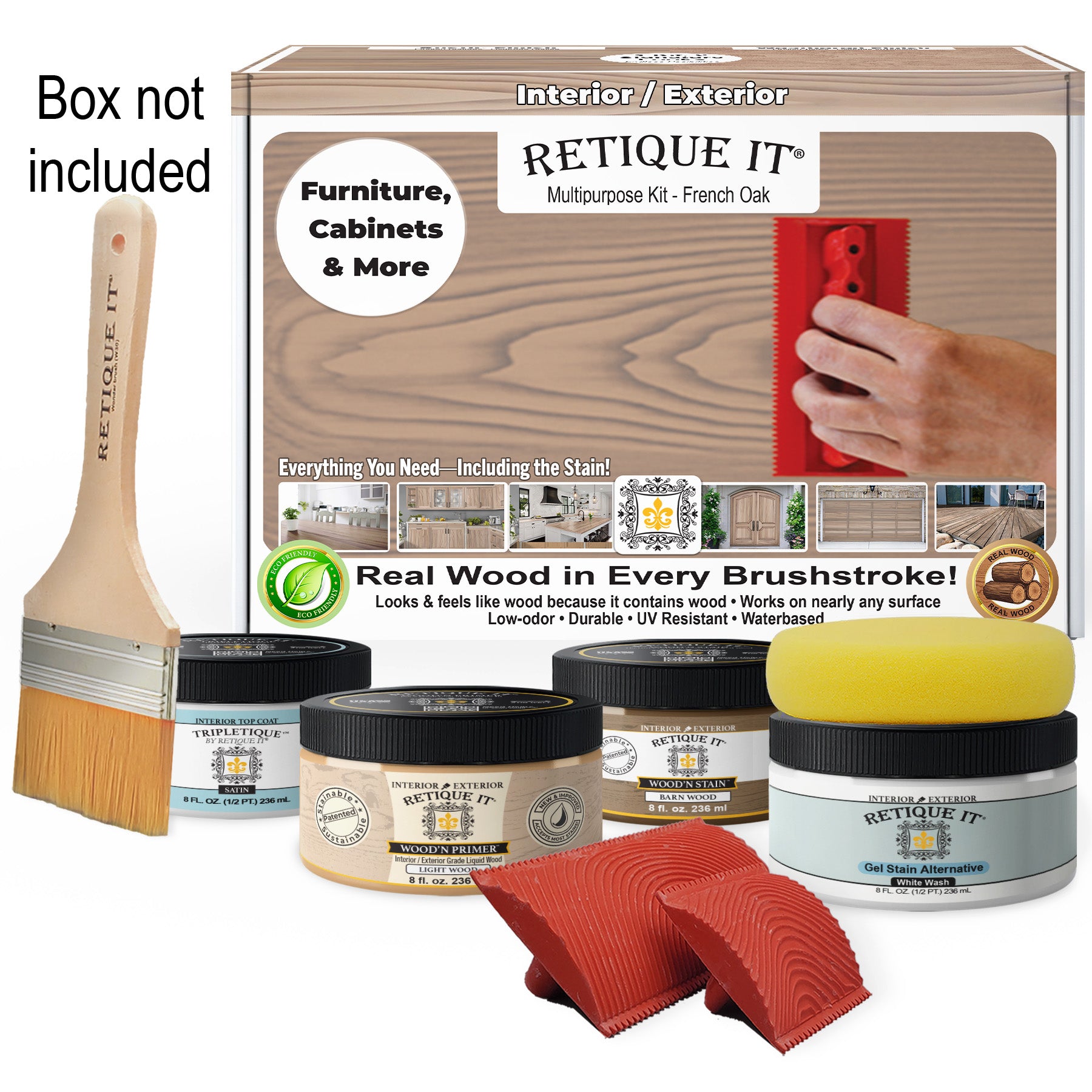 Multi-purpose Wood'n Kit - French Oak - Interior Top Coat