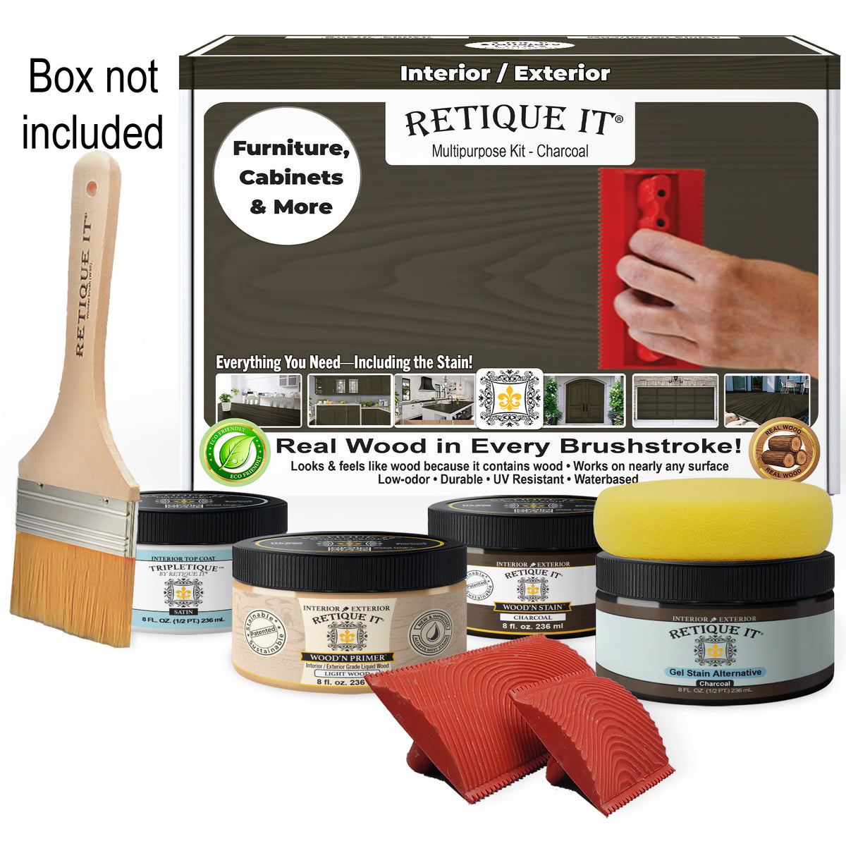 Multi-purpose Wood'n Kit - Charcoal - Interior Top Coat