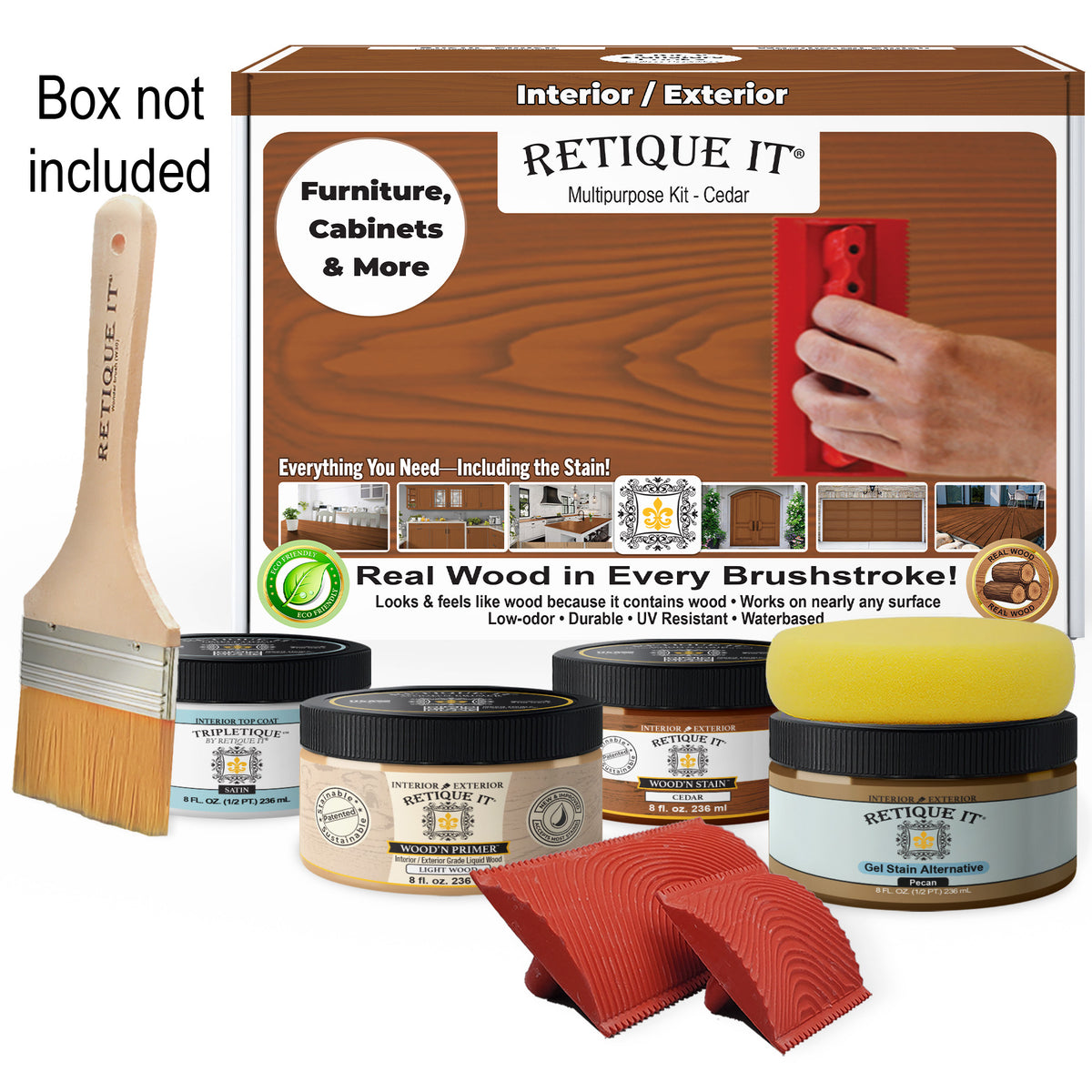 Multi-purpose Wood'n Kit - Cedar - Interior Top Coat