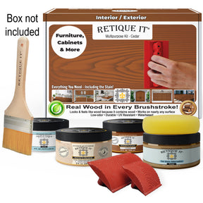 Multi-purpose Wood'n Kit - Cedar - Interior Top Coat