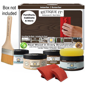 Multi-purpose Wood'n Kit - Black Walnut - Interior Top Coat