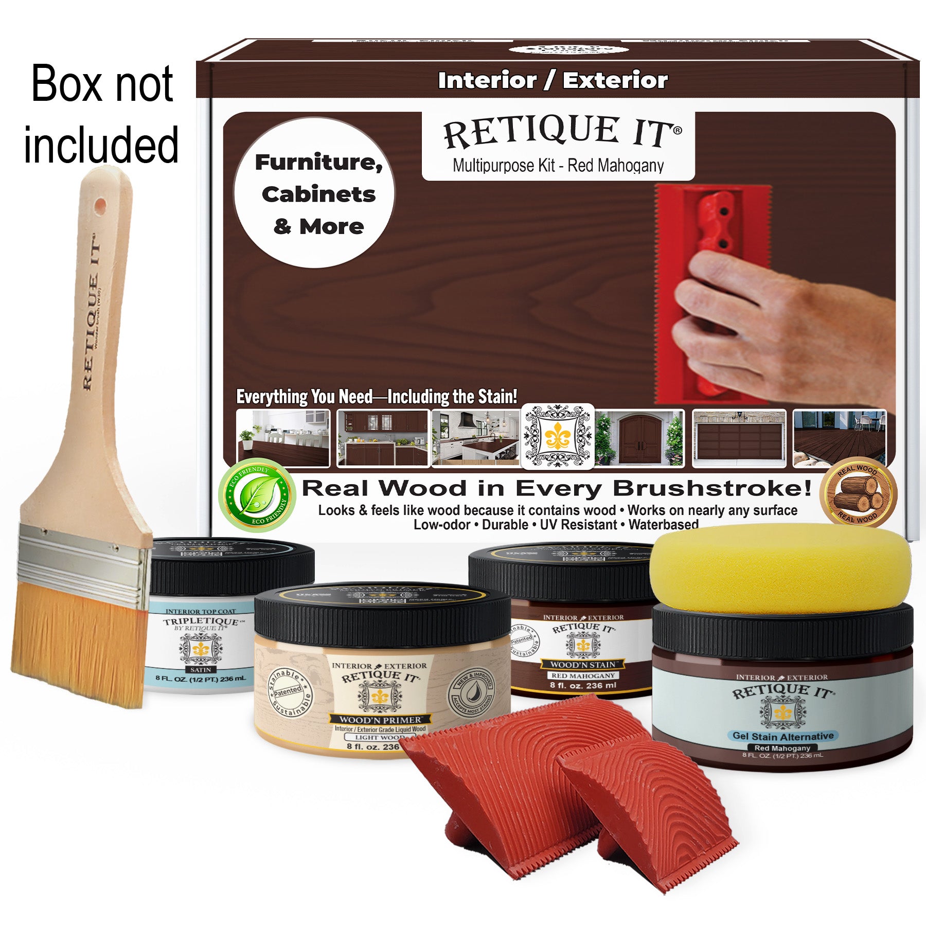 Multi-purpose Wood'n Kit - Red Mahogany - Interior Top Coat