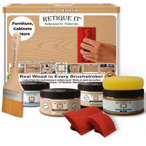 Multi-purpose Wood'n Kit - Pickled Oak - Interior Top Coat