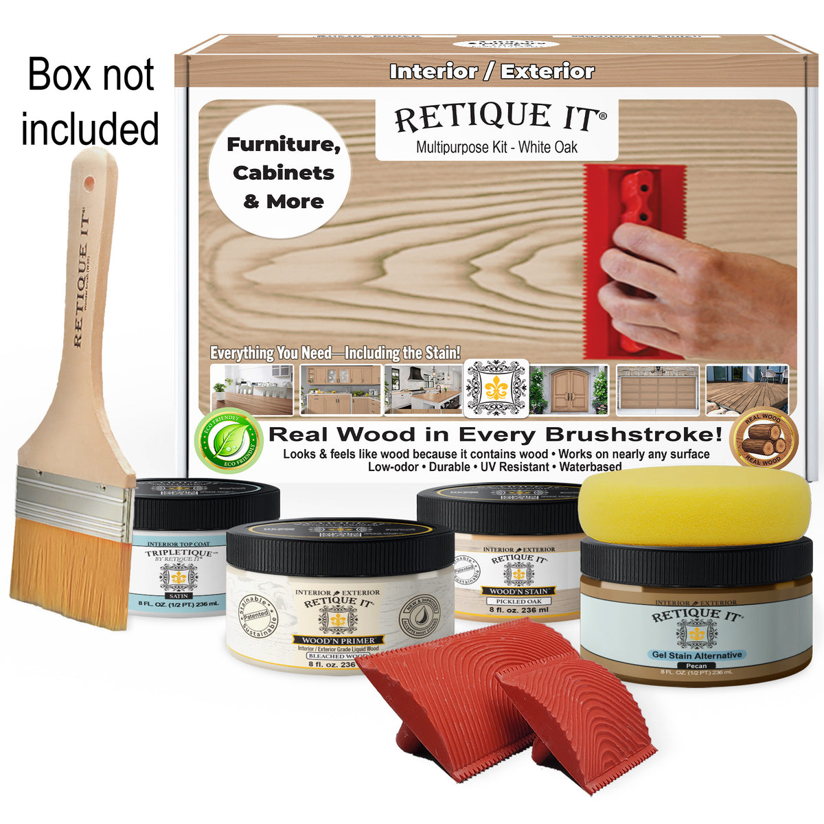 Multi-purpose Wood'n Kit - White Oak - Interior Top Coat