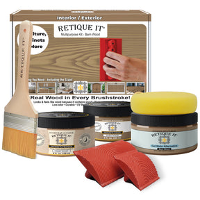 Weathered Finish Kit - Barn Wood